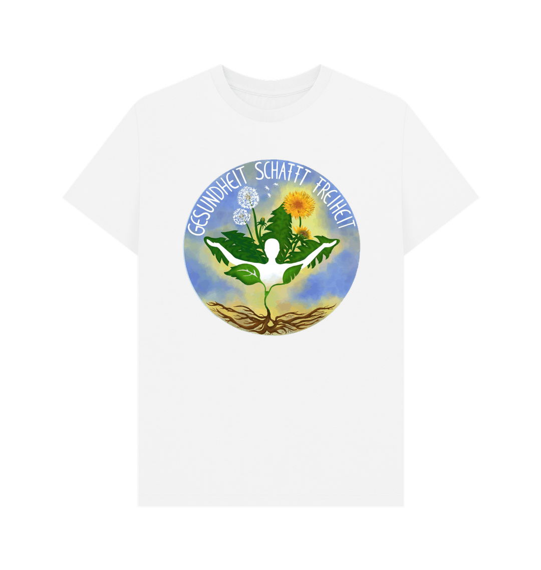 White Printed T-shirt Front