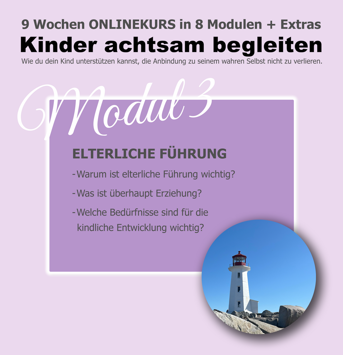 ONLINEKURS - Kinder achtsam begleiten