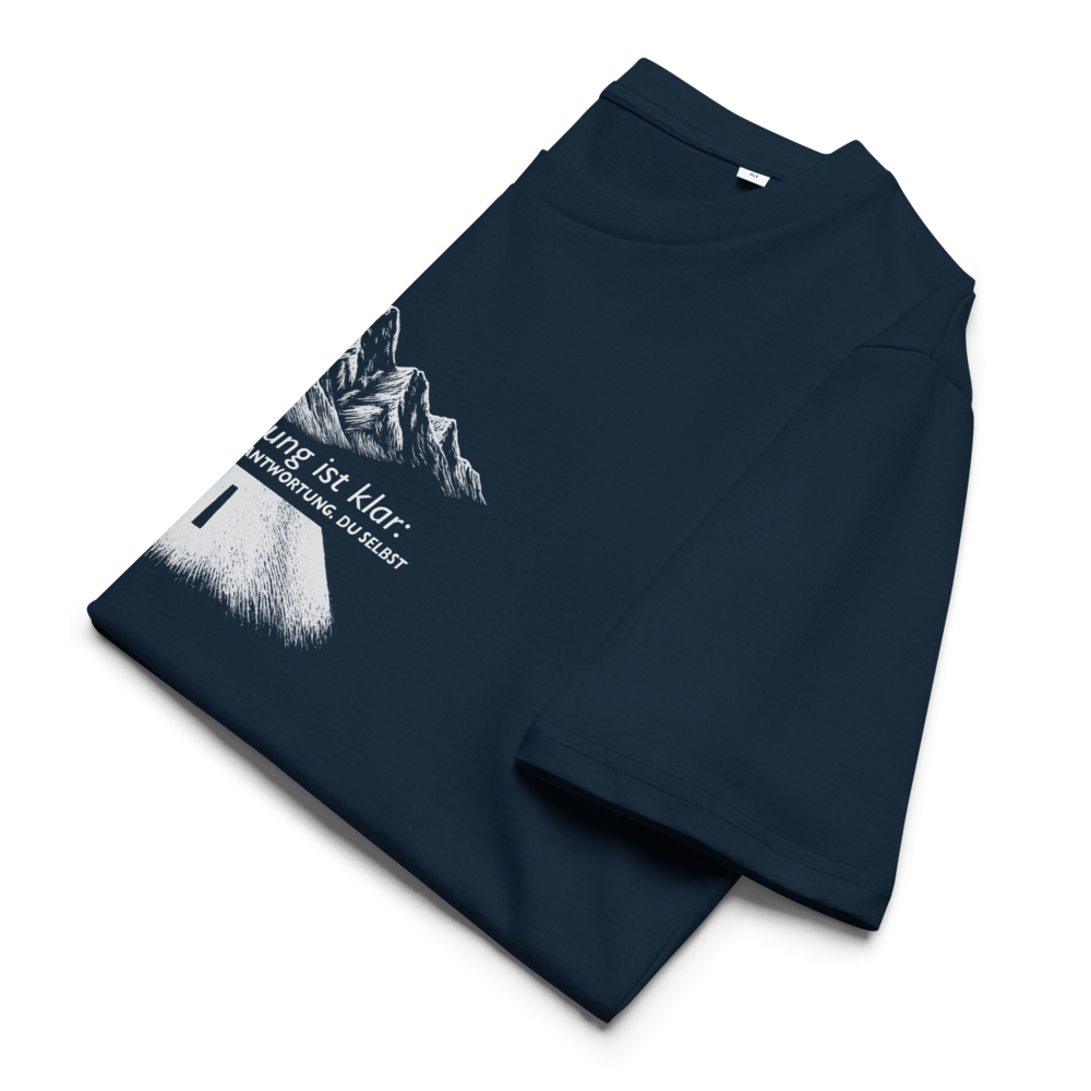 Richtung - Unisex-Bio-Baumwoll-T-Shirt