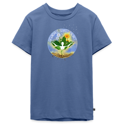 Gesundheit schafft Freiheit (Born to be Freigeist) / Teenager Premium T-Shirt - Taubenblau