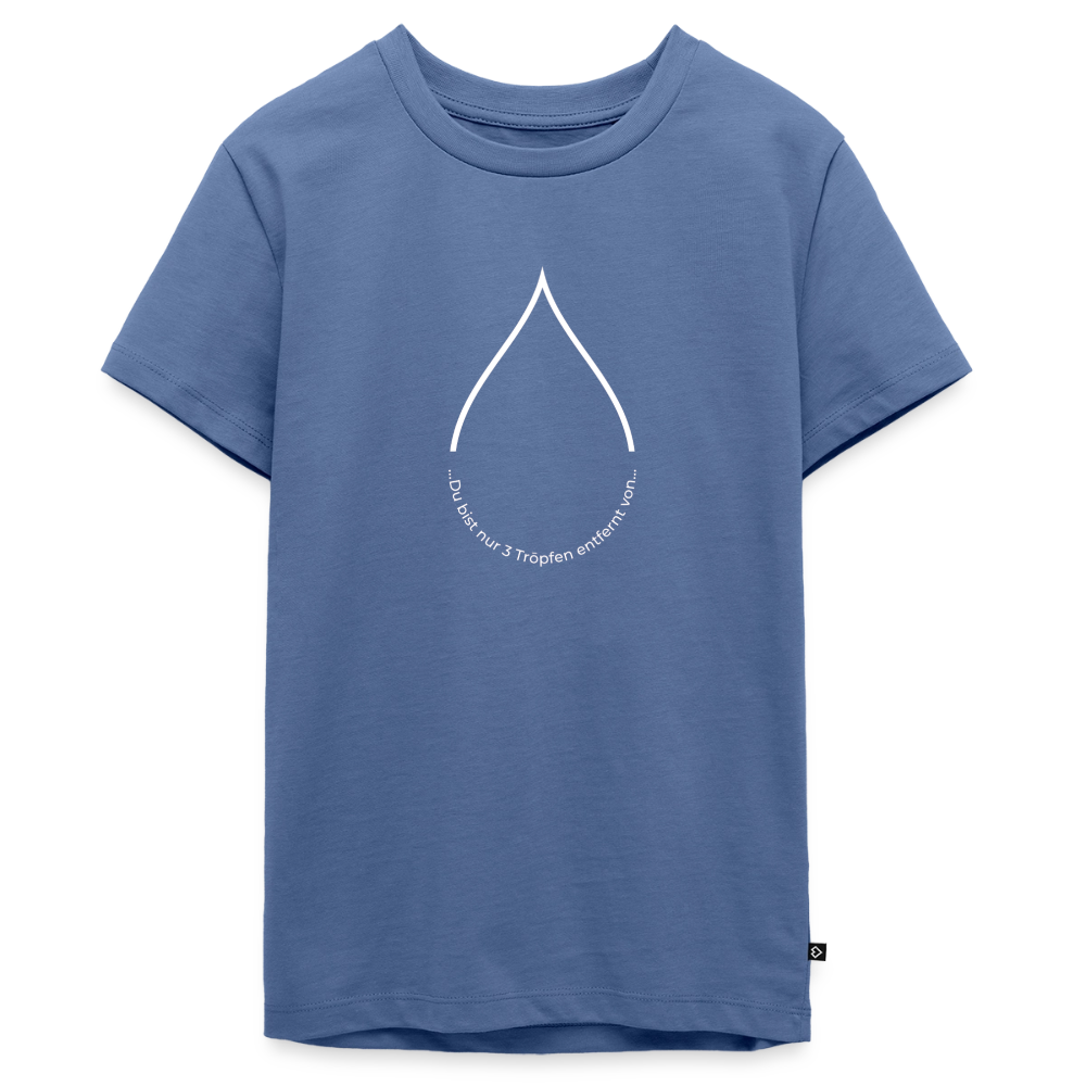 Nur 3 Trōpfen entfernt v2 - Teenager Premium T-Shirt - Taubenblau