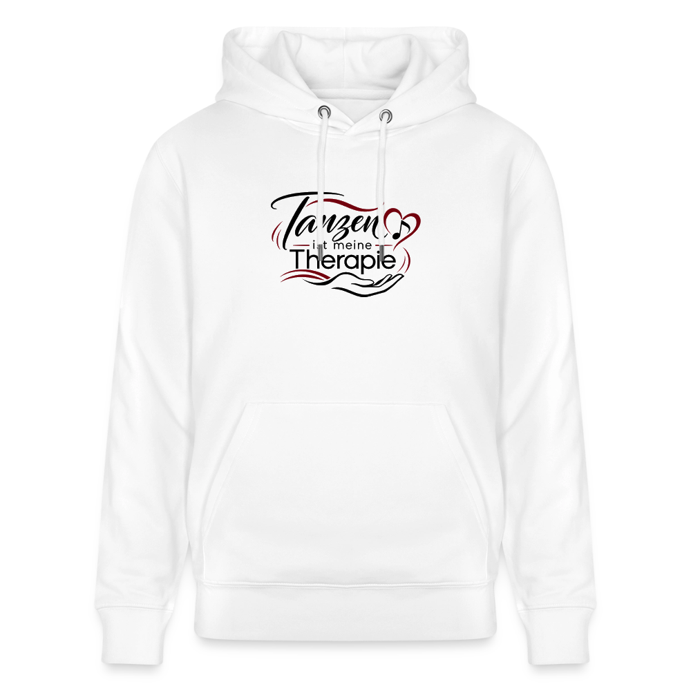 Tanzen ist meine Therapie - 100% Bio-Hoodie Unisex CRUISER - Weiß