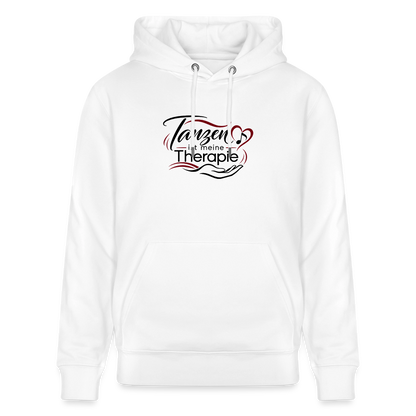 Tanzen ist meine Therapie - 100% Bio-Hoodie Unisex CRUISER - Weiß
