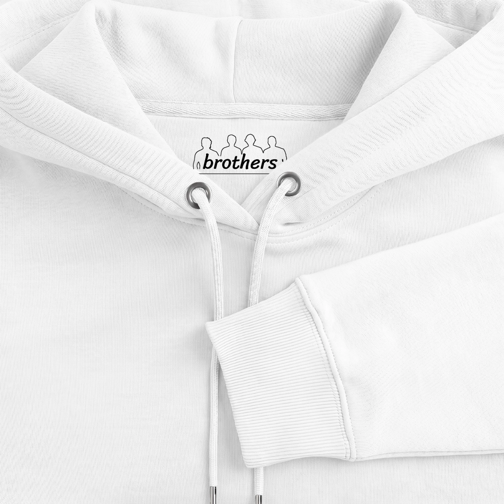 Tanzen ist meine Therapie - 100% Bio-Hoodie Unisex CRUISER - Weiß