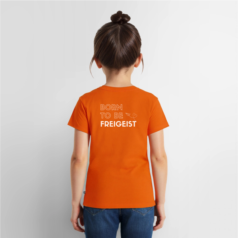 Gesundheit schafft Freiheit (Born to be Freigeist) / Kinder Premium T-Shirt - Orange 