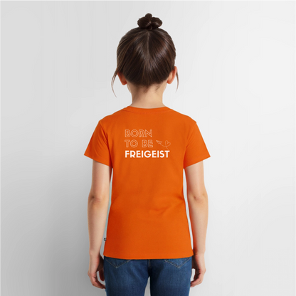 Gesundheit schafft Freiheit (Born to be Freigeist) / Kinder Premium T-Shirt - Orange 