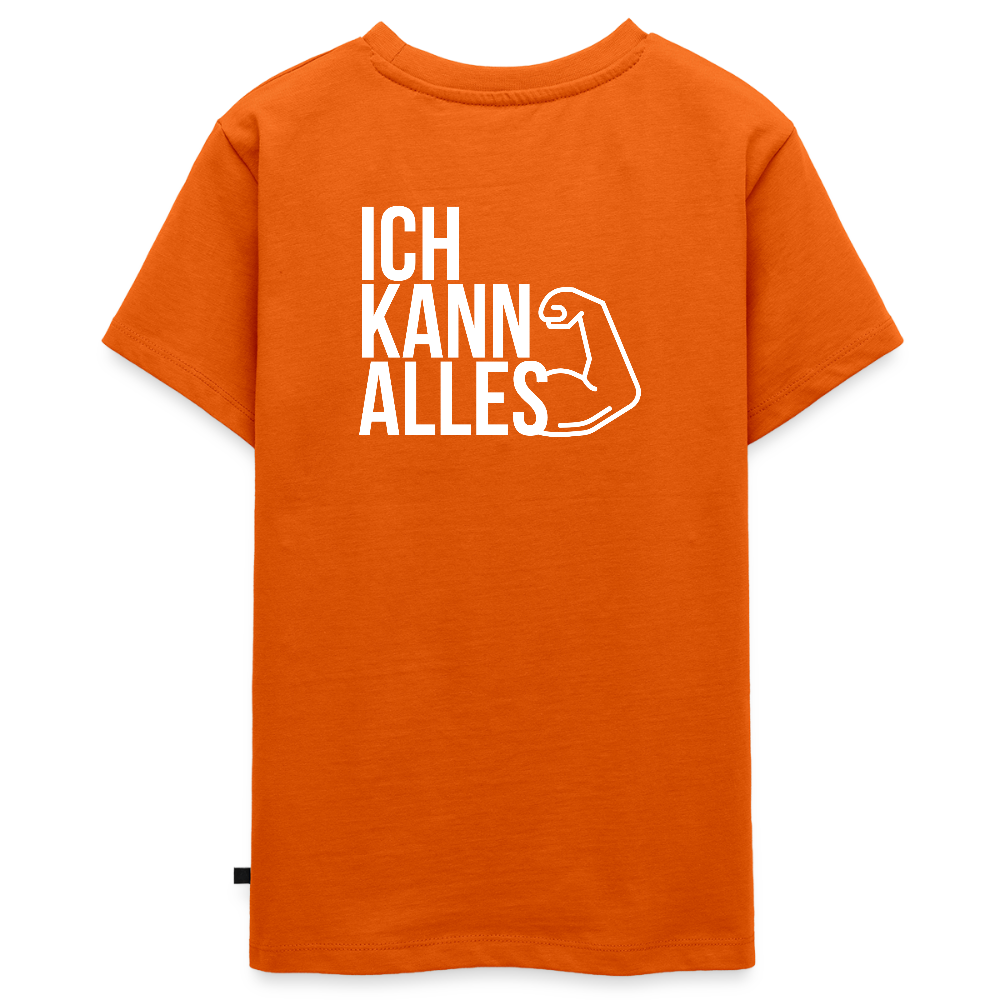 Gesundheit schafft Freiheit (Ich kann alles) / Teenager Premium T-Shirt - Orange 