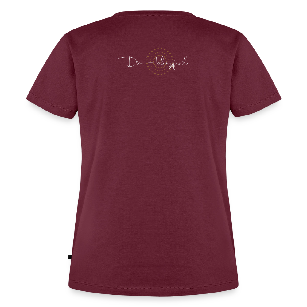 Nur 3 Trōpfen entfernt v2 - Frauen Premium T-Shirt - Burgunderrot