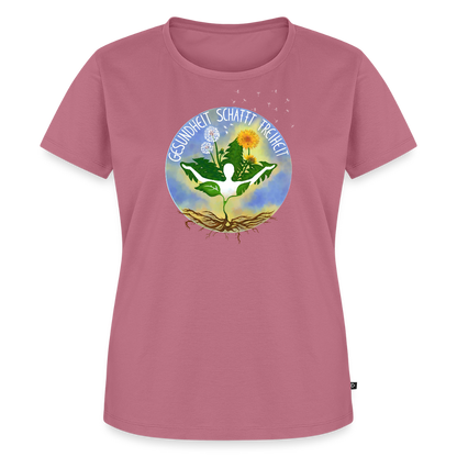 Gesundheit schafft Freiheit (1) / 100% Bio Frauen Premium T-Shirt (weiß) - Mauve