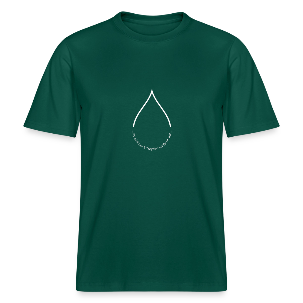 Nur 3 Trōpfen v2 - RELAXED FIT Unisex Organic T-Shirt - Forest