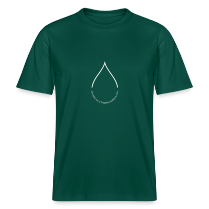 Nur 3 Trōpfen v2 - RELAXED FIT Unisex Organic T-Shirt - Forest