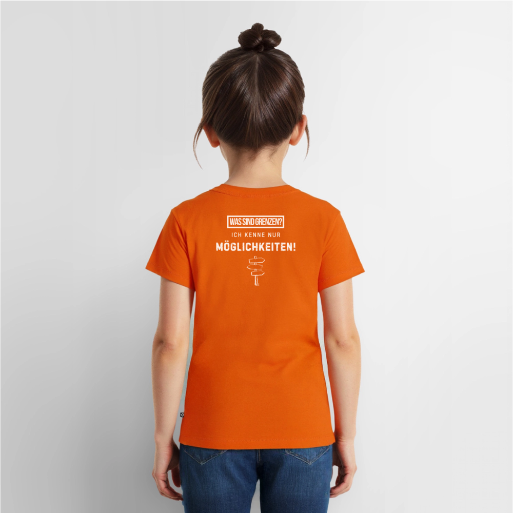 Gesundheit schafft Freiheit (Ich kenne nur Möglichkeiten) / Kinder Premium T-Shirt - Orange 