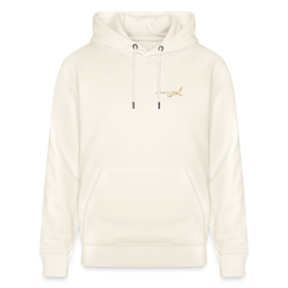 be the change - gbS /female - 100% Bio-Hoodie Unisex CRUISER - Naturweiß 