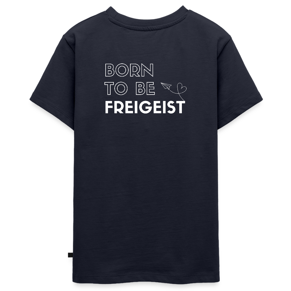 Gesundheit schafft Freiheit (Born to be Freigeist) / Teenager Premium T-Shirt - Navy