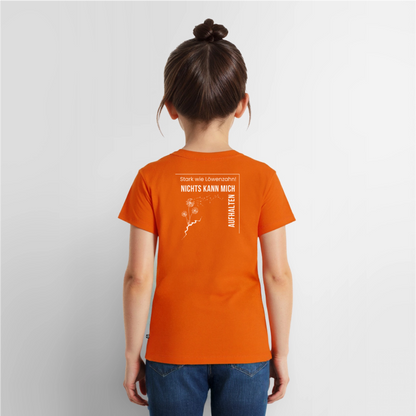 Gesundheit schafft Freiheit (Stark wie Löwenzahn!) / Kinder Premium T-Shirt - Orange 