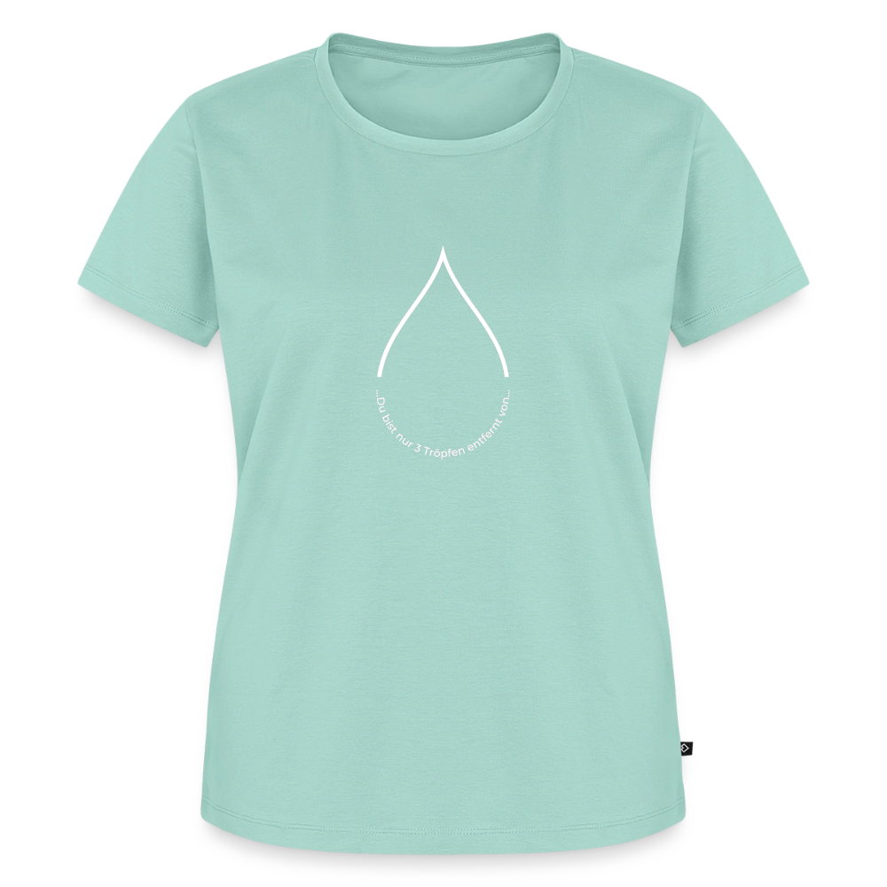 Nur 3 Trōpfen entfernt v2 - Frauen Premium T-Shirt - Mint 