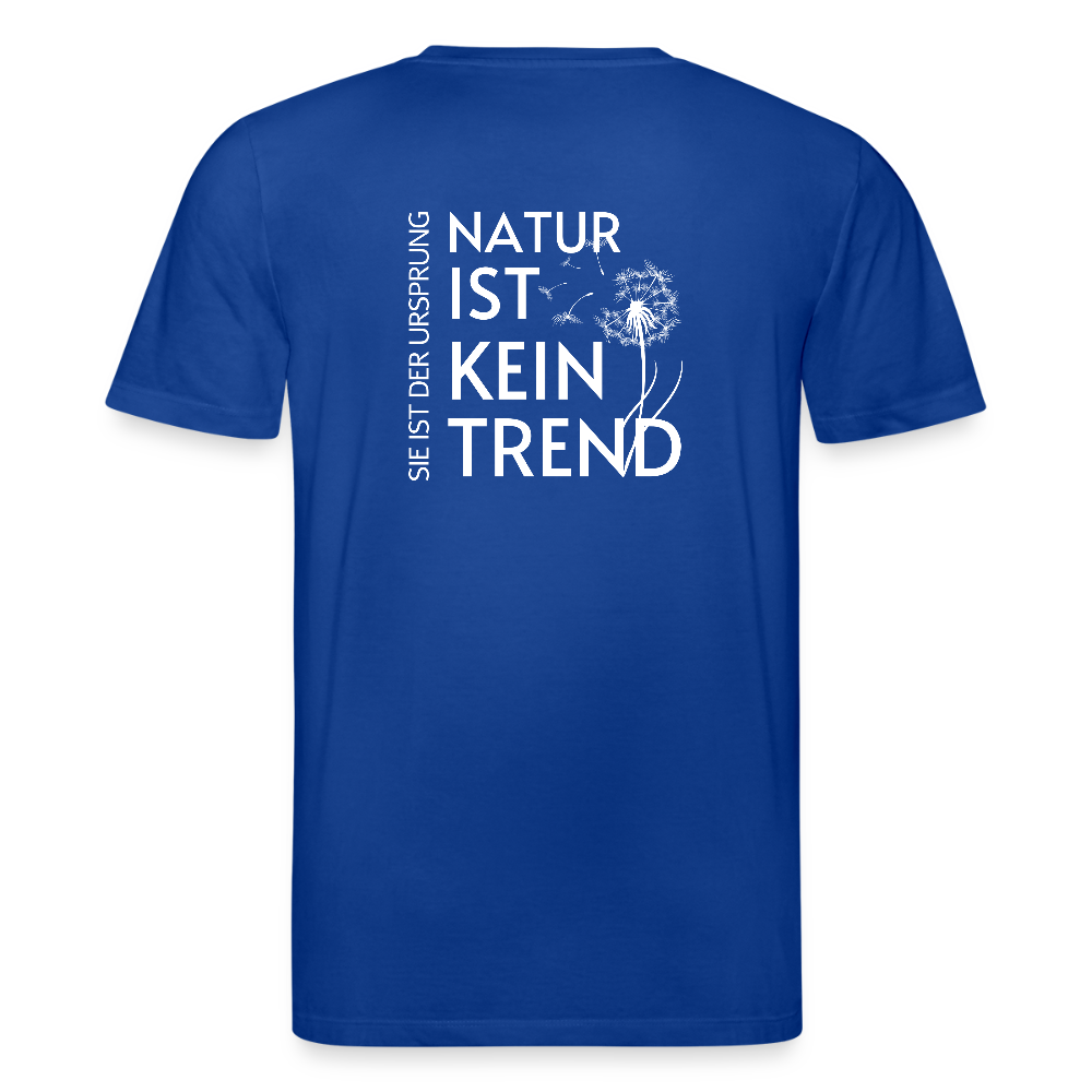 Gesundheit schafft Freiheit (Natur ist kein Trend) / 100% Bio T-Shirt Herren - Dunkelblau