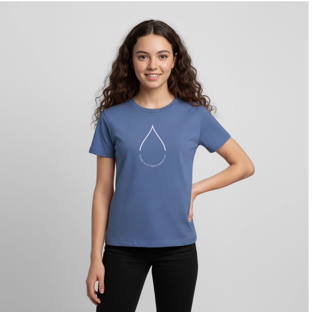 Nur 3 Trōpfen entfernt v2 - Teenager Premium T-Shirt - Taubenblau