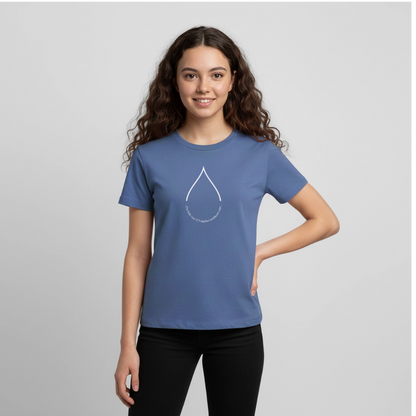 Nur 3 Trōpfen entfernt v2 - Teenager Premium T-Shirt - Taubenblau