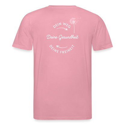 Gesundheit schafft Freiheit (Dein Weg) / 100% Bio T-Shirt Herren - Lila Traum