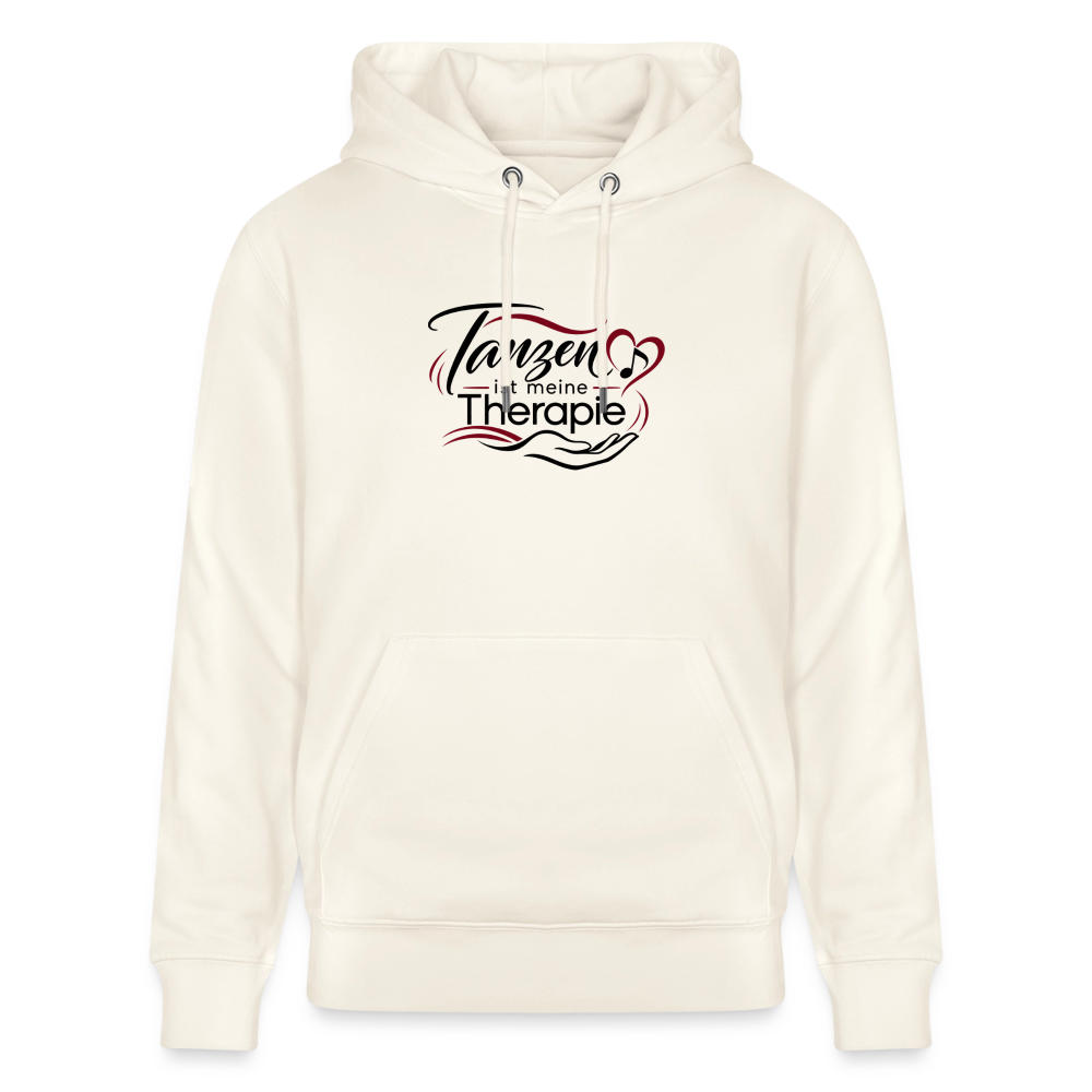 Tanzen ist meine Therapie - 100% Bio-Hoodie Unisex CRUISER - Naturweiß 