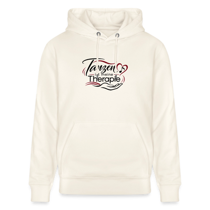Tanzen ist meine Therapie - 100% Bio-Hoodie Unisex CRUISER - Naturweiß 