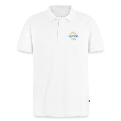 Aquion / Ich trinke täglich - 100% Bio Premium Poloshirt - Weiß