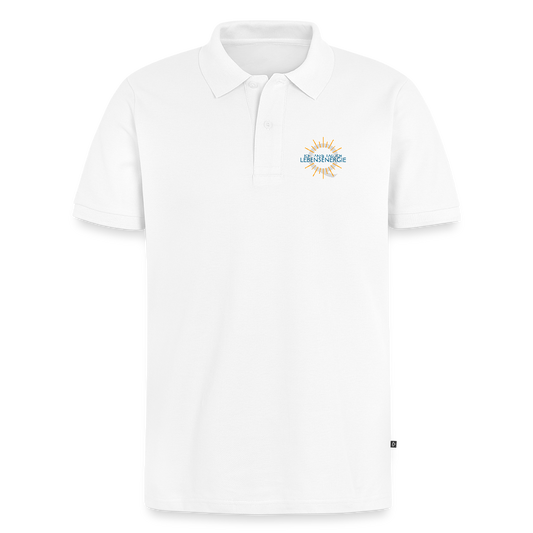 Aquion / Ich trinke täglich - 100% Bio Premium Poloshirt - Weiß