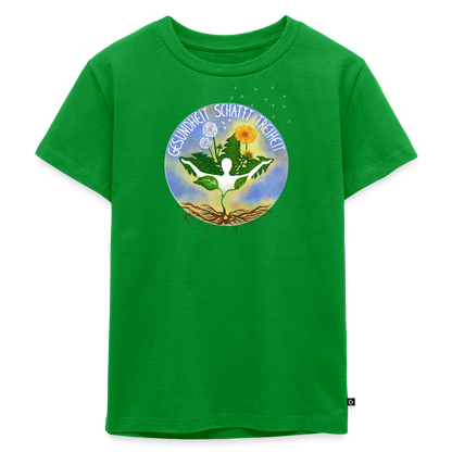 Gesundheit schafft Freiheit (Ich bin ein Wunder im Wachstum) / Kinder Premium T-Shirt - Grün