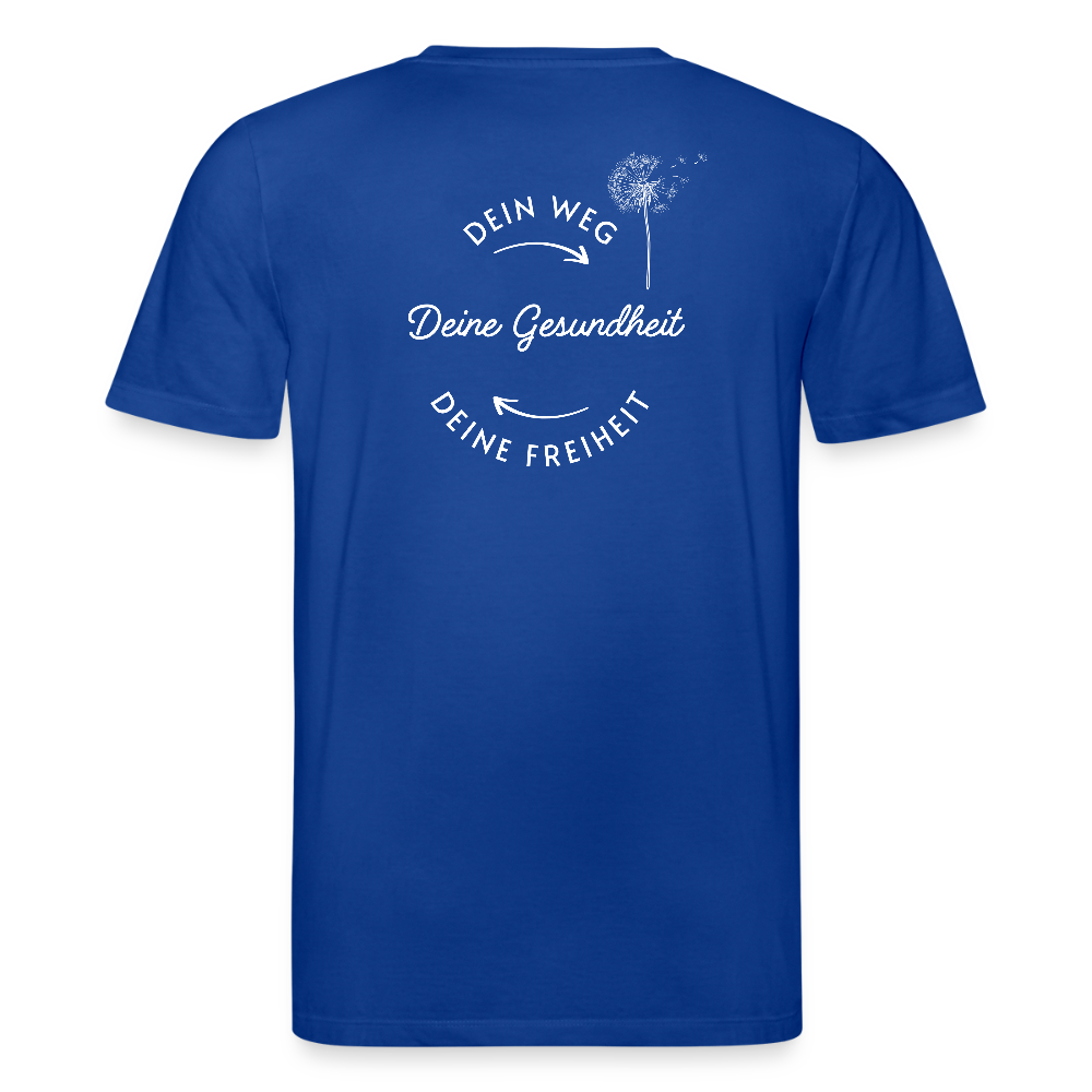 Gesundheit schafft Freiheit (Dein Weg) / 100% Bio T-Shirt Herren - Dunkelblau