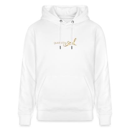 Guided by Soul - 100% Bio-Hoodie Unisex CRUISER - Weiß