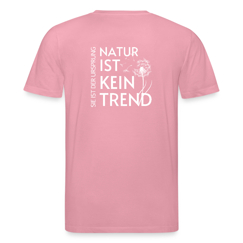 Gesundheit schafft Freiheit (Natur ist kein Trend) / 100% Bio T-Shirt Herren - Lila Traum