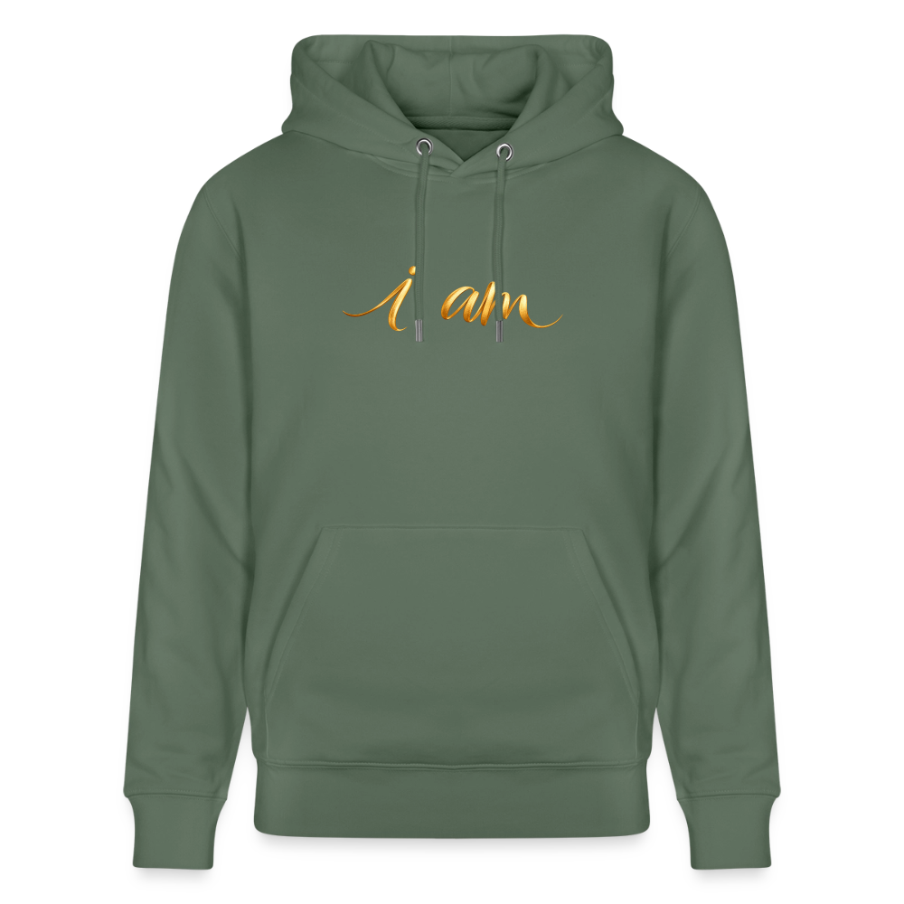 be the change /male - 100% Bio-Hoodie Unisex CRUISER - Tanngrün