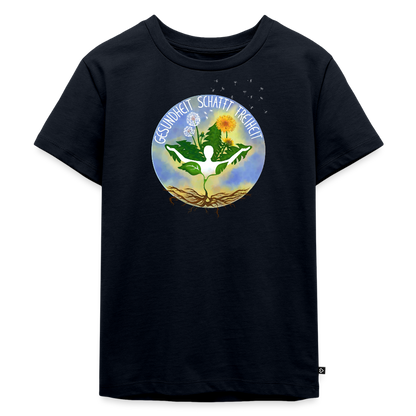 Gesundheit schafft Freiheit (Ich kann alles) / Kinder Premium T-Shirt - Navy
