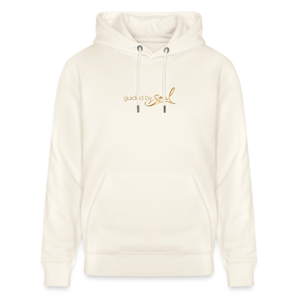 Guided by Soul - 100% Bio-Hoodie Unisex CRUISER - Naturweiß 