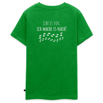 Gesundheit schafft Freiheit (Lebe es vor, ich maches es nach) / Teenager Premium T-Shirt - Grün