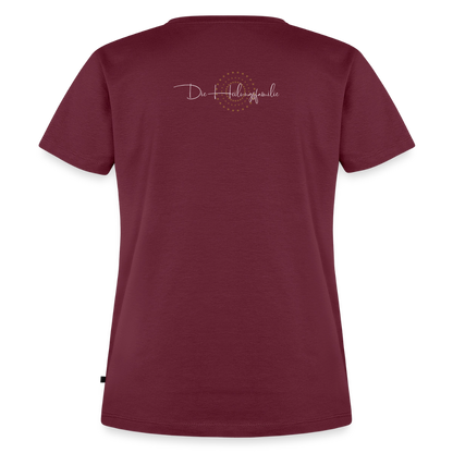 Nur 3 Trōpfen entfernt - Frauen Premium T-Shirt - Burgunderrot