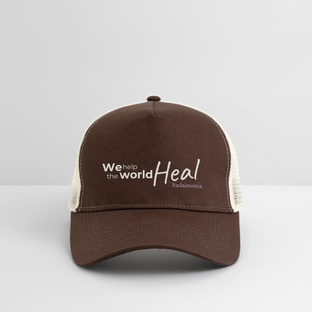 We help the world Heal - Cap - Braun/Beige