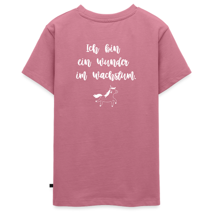 Gesundheit schafft Freiheit (Ich bin ein Wunder im Wachstum) / Teenager Premium T-Shirt - Mauve