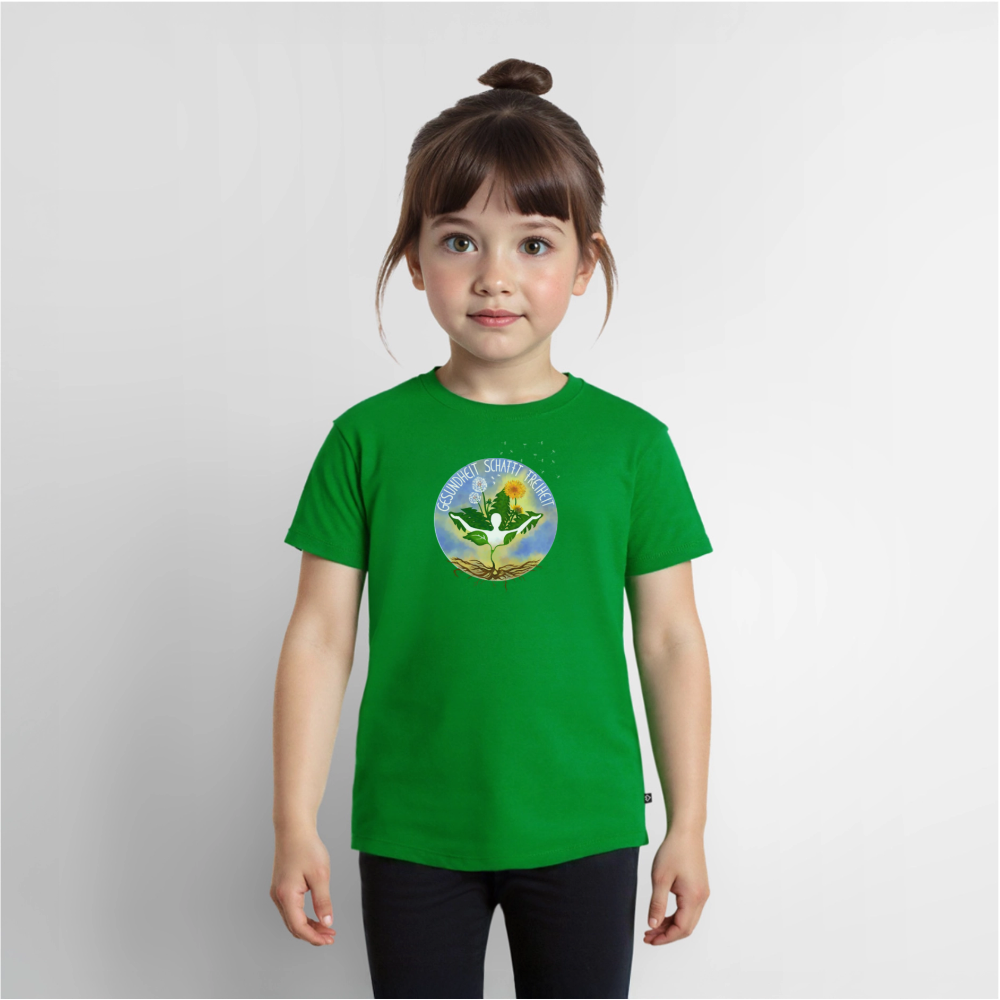 Gesundheit schafft Freiheit (Lebe es vor, ich mache es nach!) / Kinder Premium T-Shirt - Grün