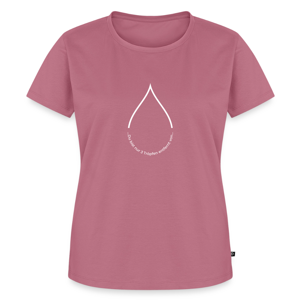 Nur 3 Trōpfen entfernt v2 - Frauen Premium T-Shirt - Mauve