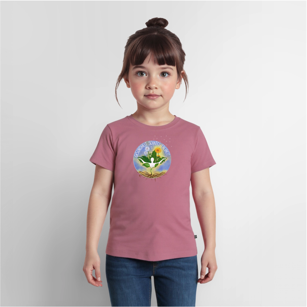 Gesundheit schafft Freiheit (Lebe es vor, ich mache es nach!) / Kinder Premium T-Shirt - Mauve