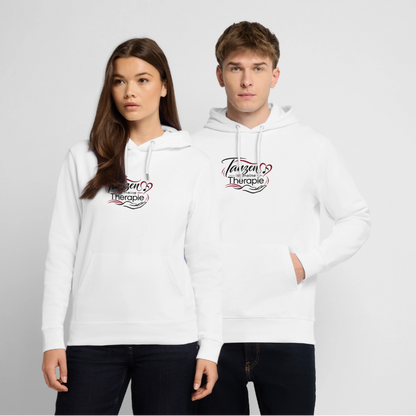 Tanzen ist meine Therapie - 100% Bio-Hoodie Unisex CRUISER - Weiß