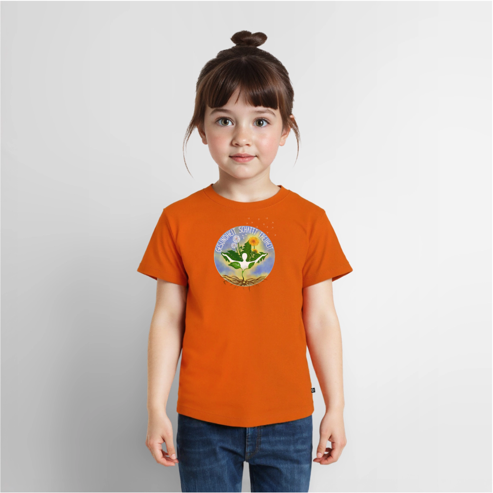 Gesundheit schafft Freiheit (Ich kann alles) / Kinder Premium T-Shirt - Orange 