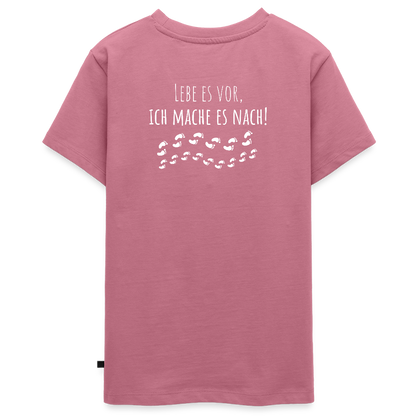 Gesundheit schafft Freiheit (Lebe es vor, ich maches es nach) / Teenager Premium T-Shirt - Mauve