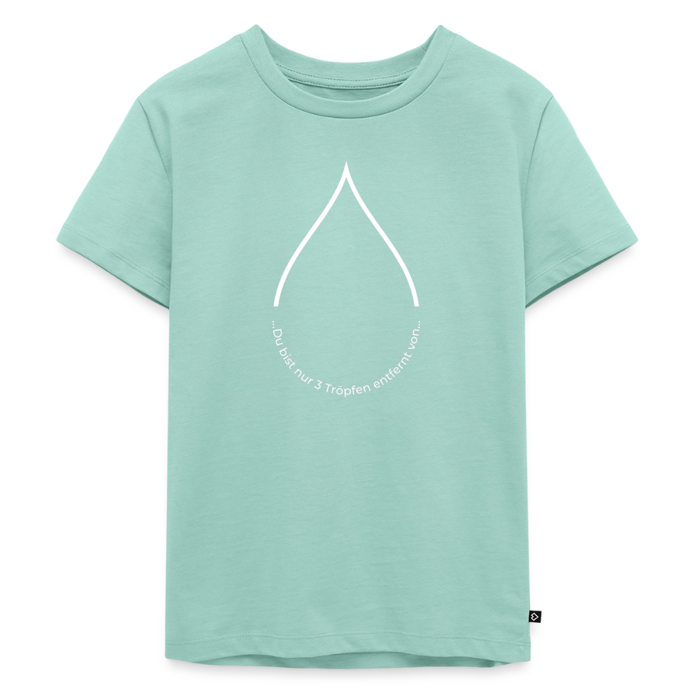 Nur 3 Trōpfen entfernt v2 - Kinder Premium T-Shirt - Mint 