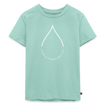 Nur 3 Trōpfen entfernt v2 - Kinder Premium T-Shirt - Mint 