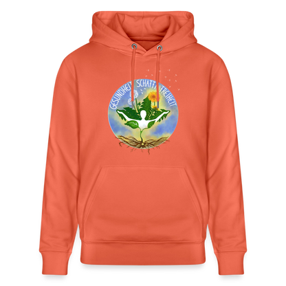 Gesundheit schafft Freiheit (FREI) / 100% Bio Unisex-Kapuzenpullover - Hellrot