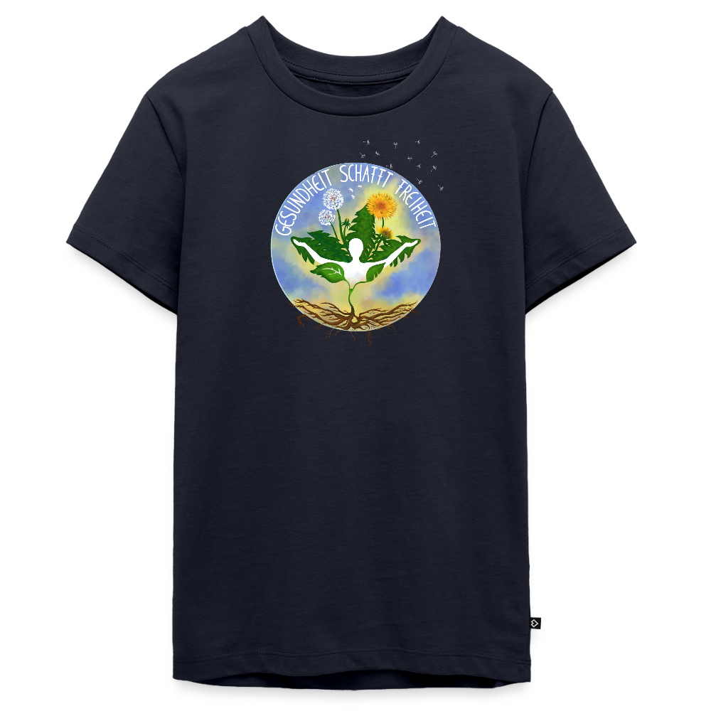 Gesundheit schafft Freiheit (Born to be Freigeist) / Teenager Premium T-Shirt - Navy