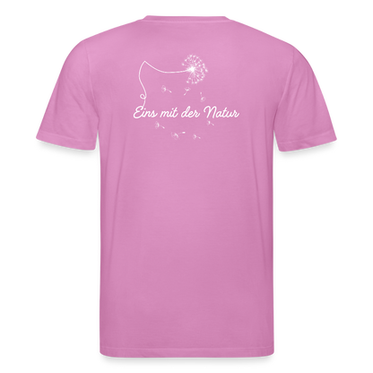Gesundheit schafft Freiheit (Eins mit der Natur) / 100% Bio T-Shirt Herren - Pink